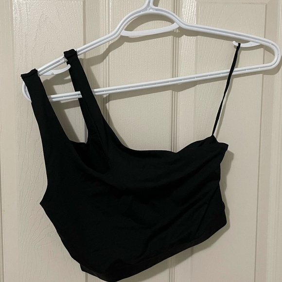 Garage Tops - One shoulder cropped top